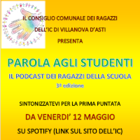 Parola agli studenti ... podcast degli alunni di Villanova Parola agli studenti ... podcast degli alunni di Villanova