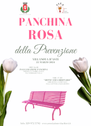 Panchina_Rosa_della_prevenzione