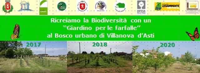 Villanova d'Asti | Creazione del Giardino per le farfalle