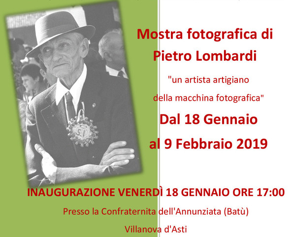 Inaugurazione mostra fotografica di Pietro Lombardi "Anni 70 tra memoria e nostalgia"